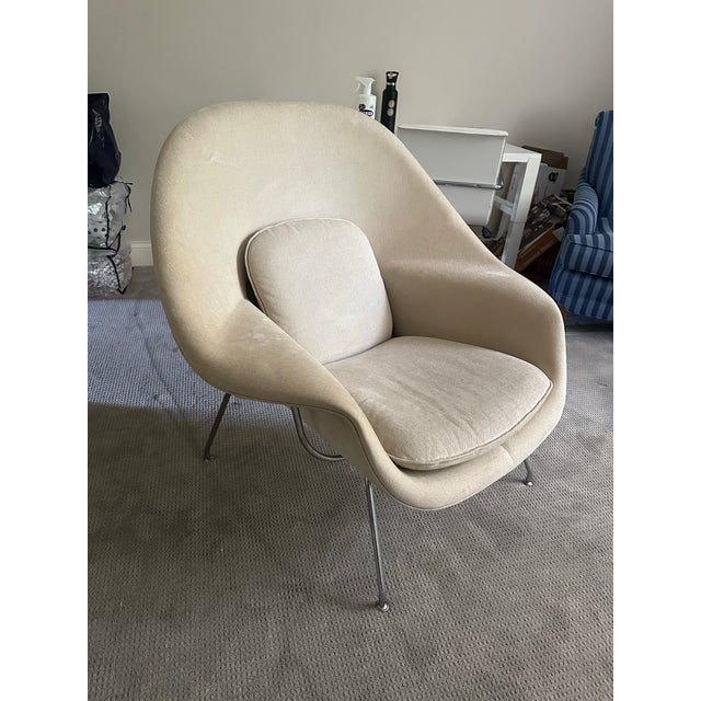 Plastic Knoll Womb Chair, Mid Century For Sale - Image 7 of 8