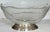 Metal Vintage Clear Cabbage Ware Salad Bowl With Silver Plated Plinth For Sale - Image 7 of 12