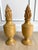 Contemporary 1970s Pair of Handcrafted Turned Wood Urns With Hand-Carved Flame Finials, Sculptural Organic Modern Decorative Objects For Sale - Image 3 of 12