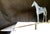 Metal Antique American Folk Art Horse Silhouette Weathervane For Sale - Image 7 of 7