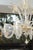 1940s Cascading 6-Light Murano Glass Chandelier For Sale - Image 4 of 17