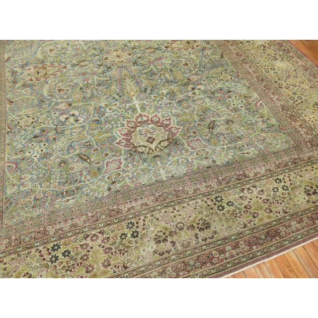 Early 20th Century Persian Meshed Rug - 10'6" x 13'2" For Sale - Image 9 of 15