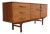 1960s Mid Century Modern Vintage Teak Sideboard Credenza Danish Style For Sale