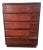 Mid-Century Modern Danish 5 Dresser by Brouer For Sale