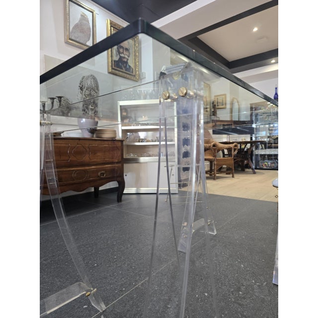 Les Invisibles de Marais Table and Chairs from Marais International, 1978, Set of 3 For Sale - Image 11 of 18