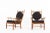 Vintage Armchairs in Oak and Terry Fabric, 1950s, Set of 2 For Sale - Image 14 of 14