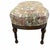 Antique Upholstered Long Bench, Ottoman, Coffee Table For Sale - Image 9 of 10