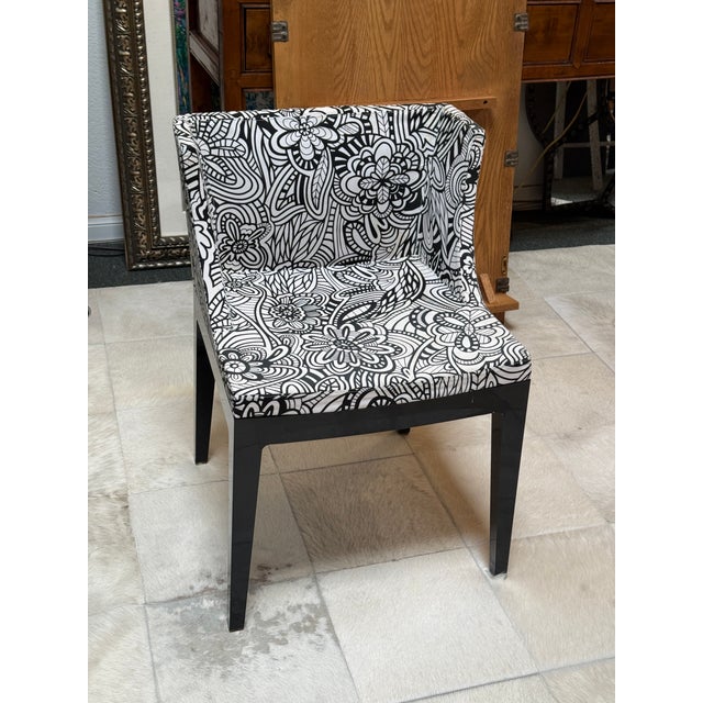 Textile Philippe Starck for Kartell Mademoiselle Missoni Chair For Sale - Image 7 of 12