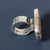 Metal Mid-Century Silver Ring with Gold Details by Anders Högberg, 1991 For Sale - Image 7 of 8