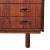 Vintage Danish Rosewood Dresser For Sale - Image 4 of 8