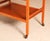 Brown Danish Mid-Century 2-Tier Teak Trolley on Casters, 1970s For Sale - Image 8 of 11