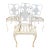 Russell Woodard Set of 4, American Made Patio Garden Chairs For Sale