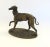 French Bronze Greyhound Dog Sculpture by Alphonse Giroux c 1860 For Sale - Image 3 of 9