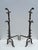 Antique Hand Forged Iron Dragon Gothic Andirons, 1700s, Set of 2 For Sale - Image 14 of 14
