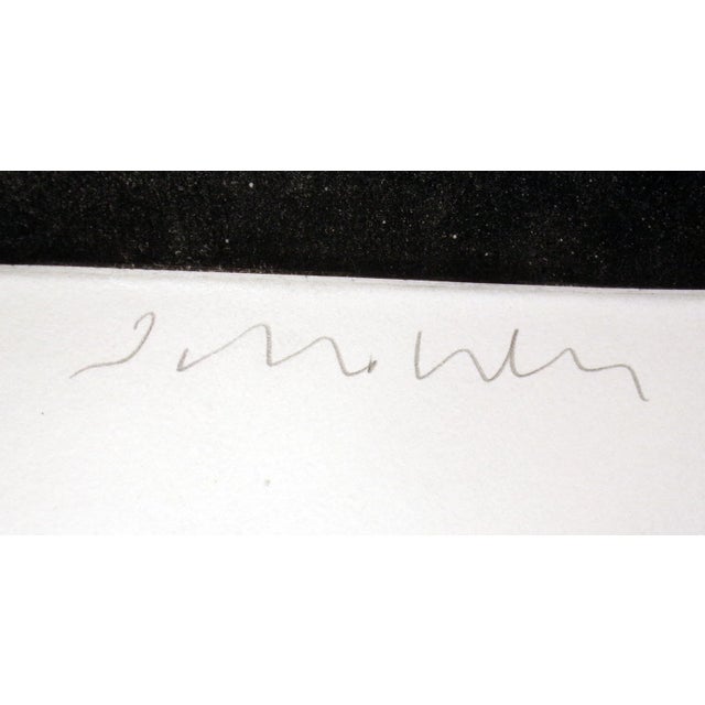 1982 "Self Portrait in Barcelona" Contemporary Southwestern Etching by Fritz Scholder, Framed For Sale - Image 4 of 6