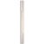 Ian K. Fowler for Visual Comfort Signature Ellington 32" Slimline Bath Light in Polished Nickel with White Glass For Sale