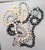 Vintage 1980s Signed Les Bernard 3-Strand Faux-Pearl Necklace For Sale - Image 11 of 11