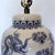 Ceramic Vintage Large Blue & White Chinoiserie Dragon Ginger Jar Table Lamp For Sale - Image 7 of 11
