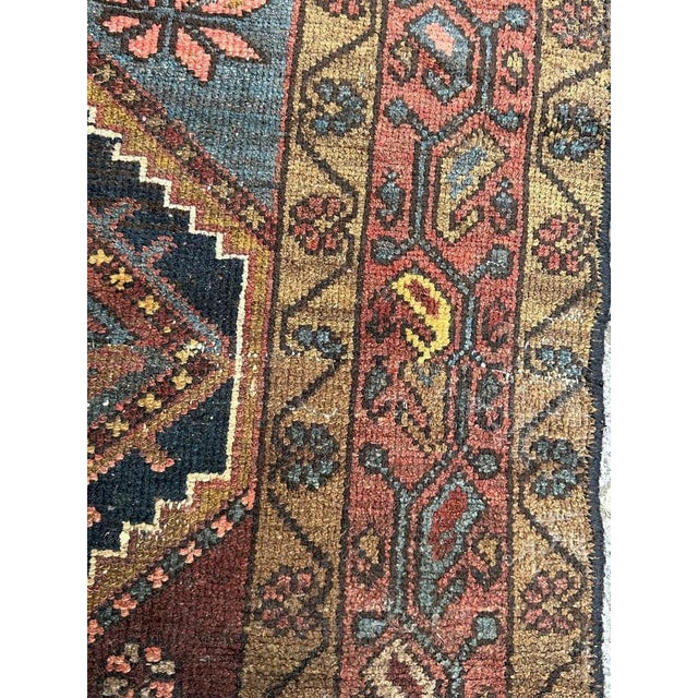 Mid-Century Tribal Kurdish Rug, 1940s For Sale - Image 12 of 18