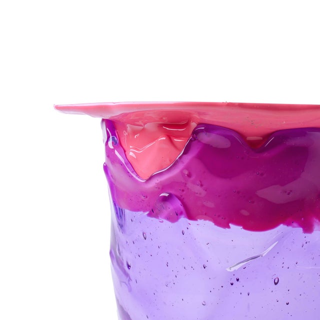 Plastic Flower Vase in Pink by Gaetano Pesce for Fish Design For Sale - Image 7 of 11