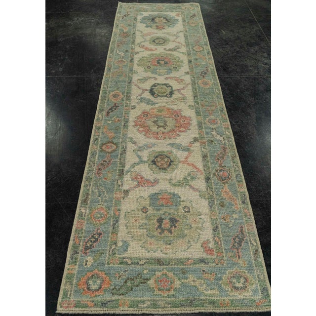 Turkish Oushak Rug 2'2" x 7'11" #20212 Explore a curated collection of hallway runners, wool rugs, and handmade...