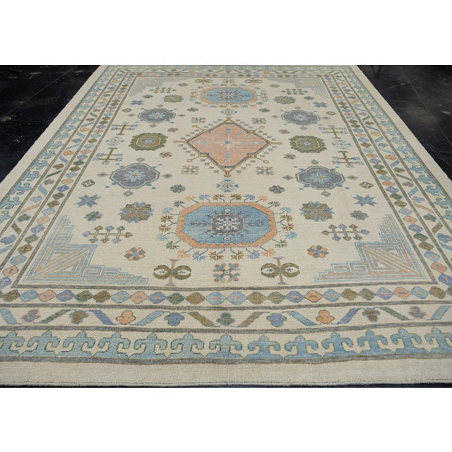Turkish Oushak Rug 9'8" x 12' #16709 Explore a curated collection of hallway runners, wool rugs, and handmade masterpieces...