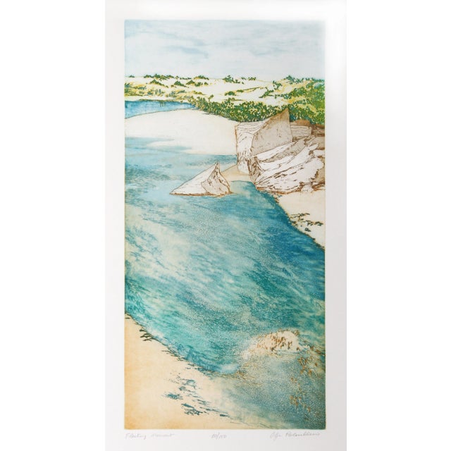 Olga Poloukhine "Fleeting Moment" Aquatint Etching For Sale