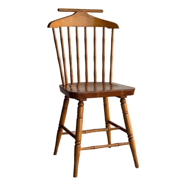 Vintage Windsor Valet Chair, C. 1960s For Sale