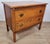 Vintage Country Farmhouse Rustic Chest of Drawers in Oak Carved, 1980 For Sale - Image 3 of 17