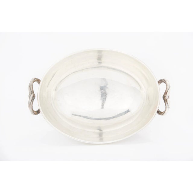 Vintage French Silverplate Covered Tureen For Sale - Image 12 of 13