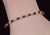 Certified Natural 7ct Blue Sapphire Diamond 18k Gold Tennis Stacking Bracelet For Sale - Image 10 of 16