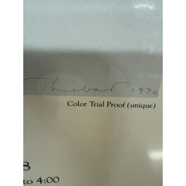 Contemporary Wayne Thiebaud Poster Print for Art Show, Signed For Sale - Image 3 of 12