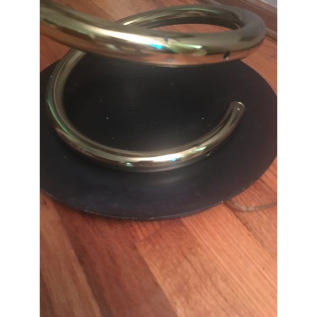 Modern Vintage 1970s Ingo Maurer Spring Floor Lamp For Sale - Image 3 of 10