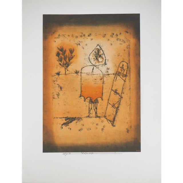 Paul KLEE (after) Winter Journey, 1964 Lithograph and stencil (Jacomet process) after a watercolor by Paul Klee Signed in...