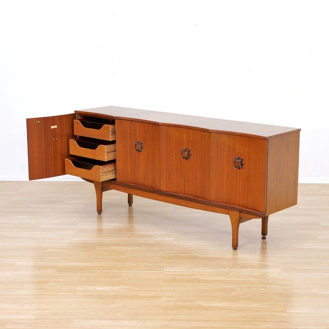 1960s Mid Century Teak Sideboard by Hubbinet Furniture For Sale - Image 4 of 11