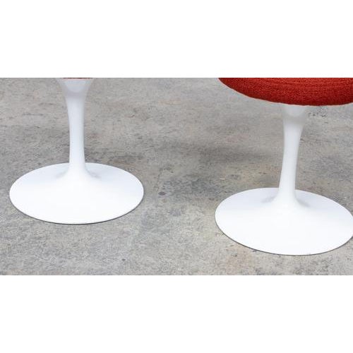 Metal Stools by Eero Saarinen for Knoll, 1970s, Set of 2 For Sale - Image 7 of 8