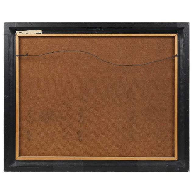 Expressionism Original Rodelle Karpman Mixed Media Expressionist Painting For Sale - Image 3 of 4