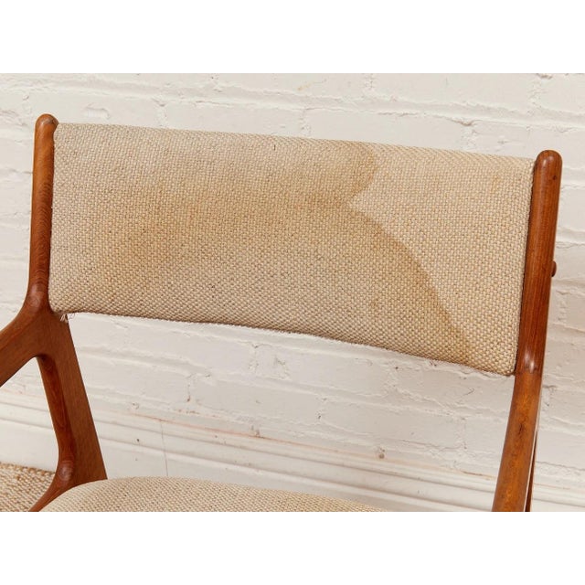 Mid 20th Century Danish Modern Teak Armchairs For Sale - Image 4 of 10