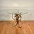 Mid 20th Century Italian Mid-Century Hollywood Regency Gild Metal Floral Design Side Table, 60s For Sale - Image 5 of 12