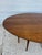 Brown 1960s Heritage-Henredon Walnut Drop Leaf Table For Sale - Image 8 of 12