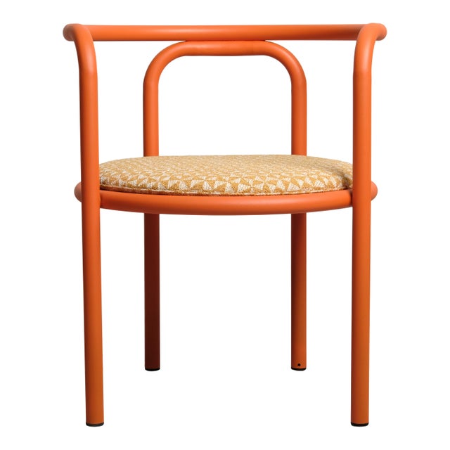 Orange Locus Solus Armchairs by Gae Aulenti for Poltronova, Italy, 1967, Set of 6 For Sale - Image 17 of 18