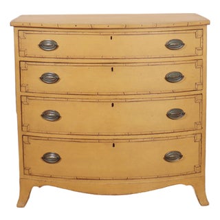 Georgian Bowfront Chest of Drawers For Sale