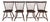 Sprague & Carleton Antique Birdcage Style Maple Side Chairs - Set of 4 For Sale