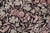 Boho Chic Botanical 1990's Pak-Persian Black/Grey Wool Round Rug- 6'0'' X 6'1'' For Sale - Image 4 of 9