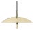 Signal Pendant, Brass, From Souda, Modern Led Hanging Light For Sale