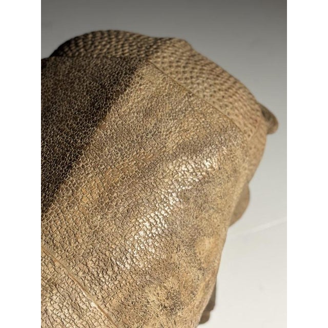 Hand-Carved Wooden Rhinoceros Statues, 1960s, Set of 2 For Sale - Image 17 of 18