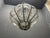 Metal Wrought Iron Murano Glass Light Pendant 1950s For Sale - Image 7 of 10