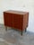 Small Teak Sliding-Door Sideboard Credenza Danish Mid-Century Modern 1960s For Sale - Image 10 of 10