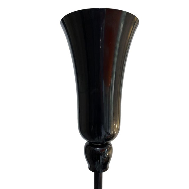Contemporary Anni Trenta Murano Glass Floor Lamp by Venini For Sale - Image 3 of 5