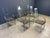 Brass and Acrylic Dining Chairs by Belgochrom, 1970s, Set of 6 For Sale - Image 12 of 13